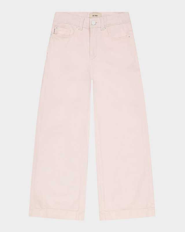 Girl's Lily Wide Leg Jeans, Size 4-6